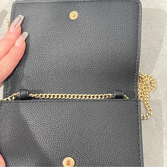 Mini Black Bag | Featuring gold accent chain - Picture 14 of 16